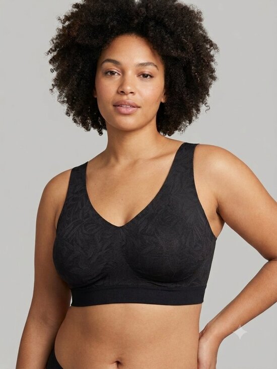 Soma Other - Soma Enbliss Lace Bralette Black Size XXL NWT Removable Pads